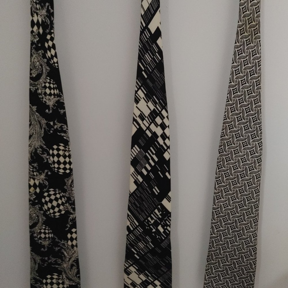PRIMA Italy Men's Silk Tie (Bundle of 3)